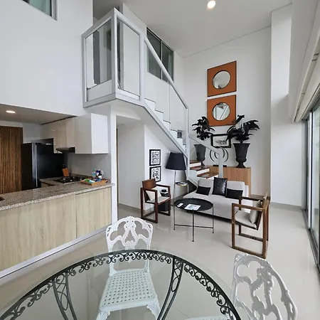 Apartamento Duplex De Lujo Nuevo Con Vista Increible Al Centro Y La Playa