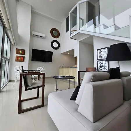 Apartment Duplex De Lujo Nuevo Con Vista Increible Al Centro Y La Playa Cartagena