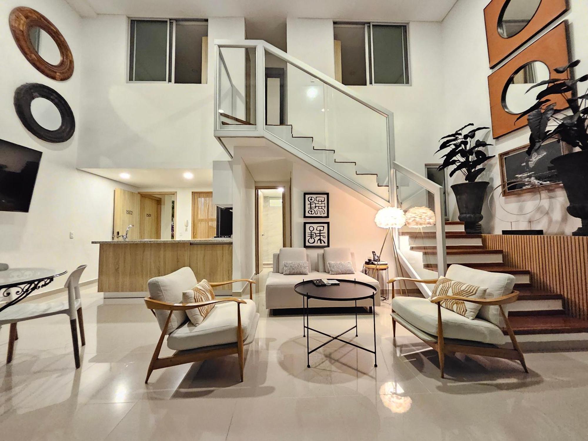 Duplex De Lujo Nuevo Con Vista Increible Al Centro Y La Playa Apartment Cartagena