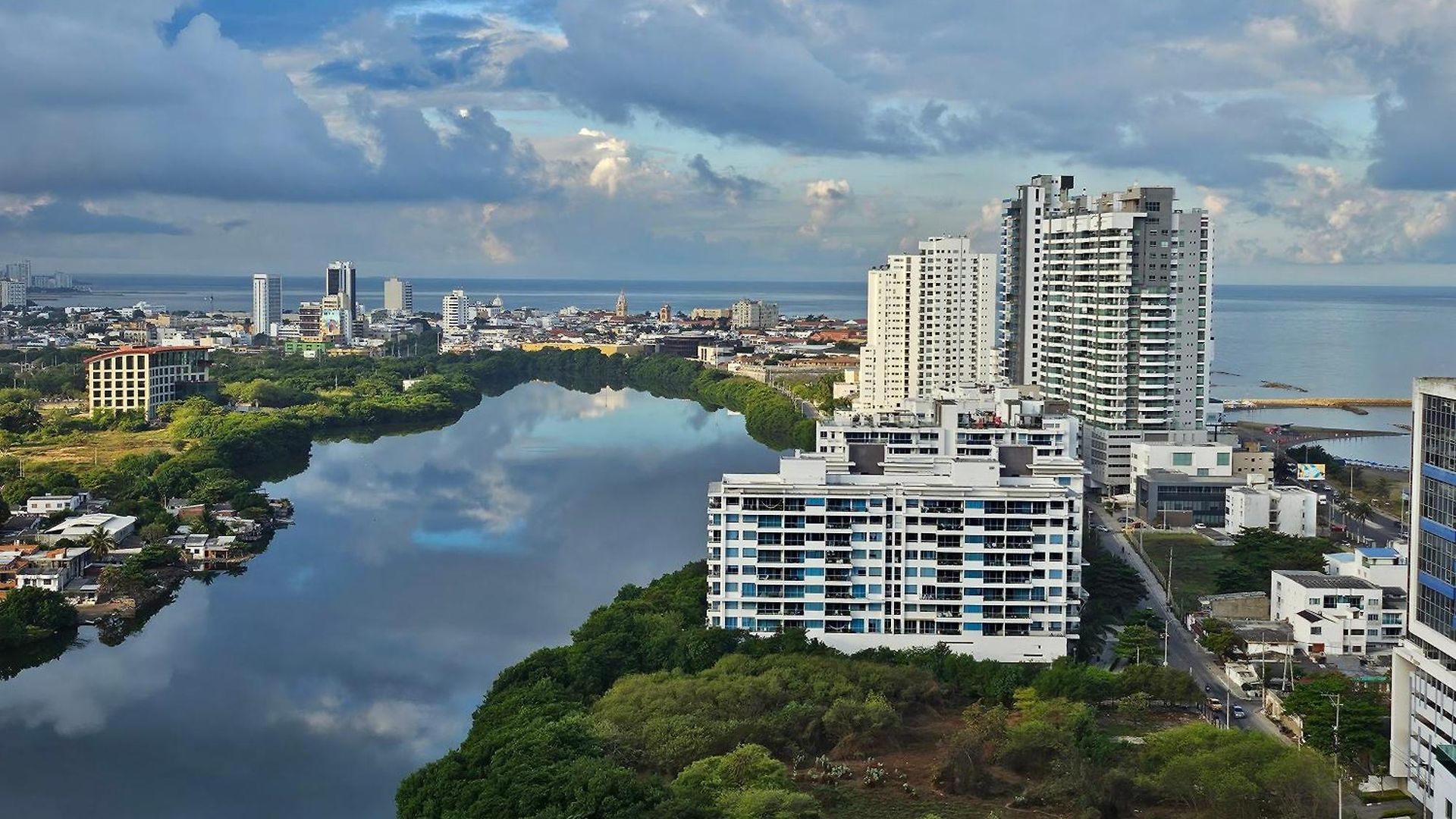 Duplex Con Vista Atardecer Mágico En El Mar Caribe Cartagena