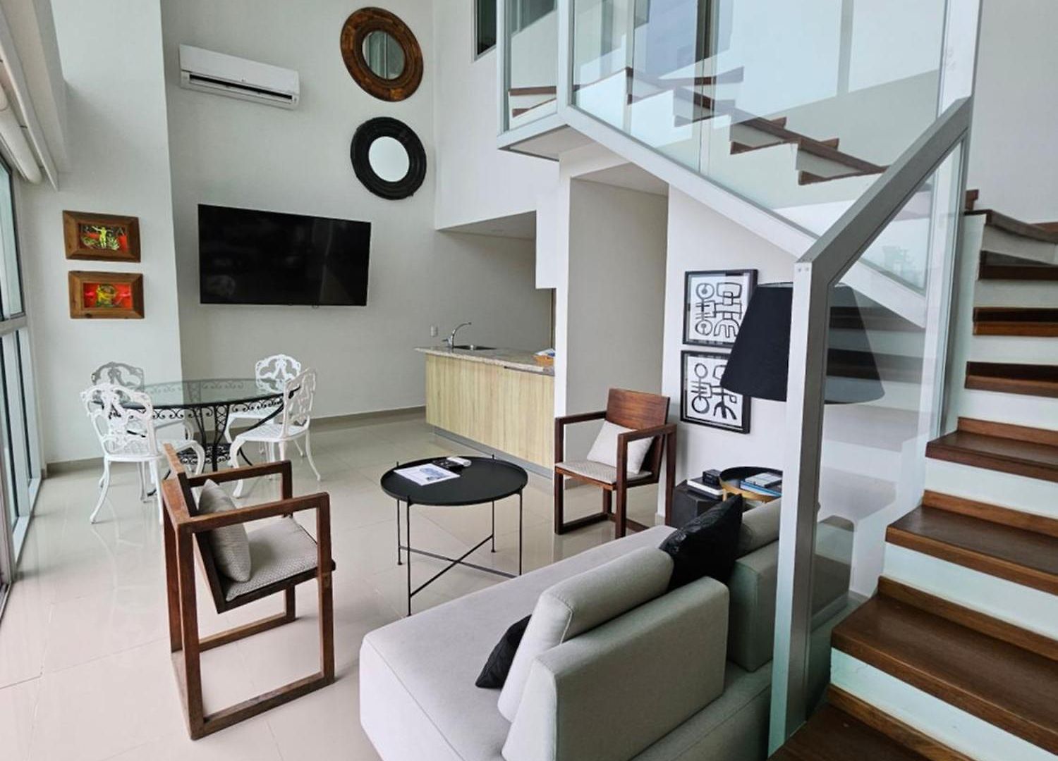 Apartamento Duplex Con Vista Atardecer Mágico En El Mar Caribe *