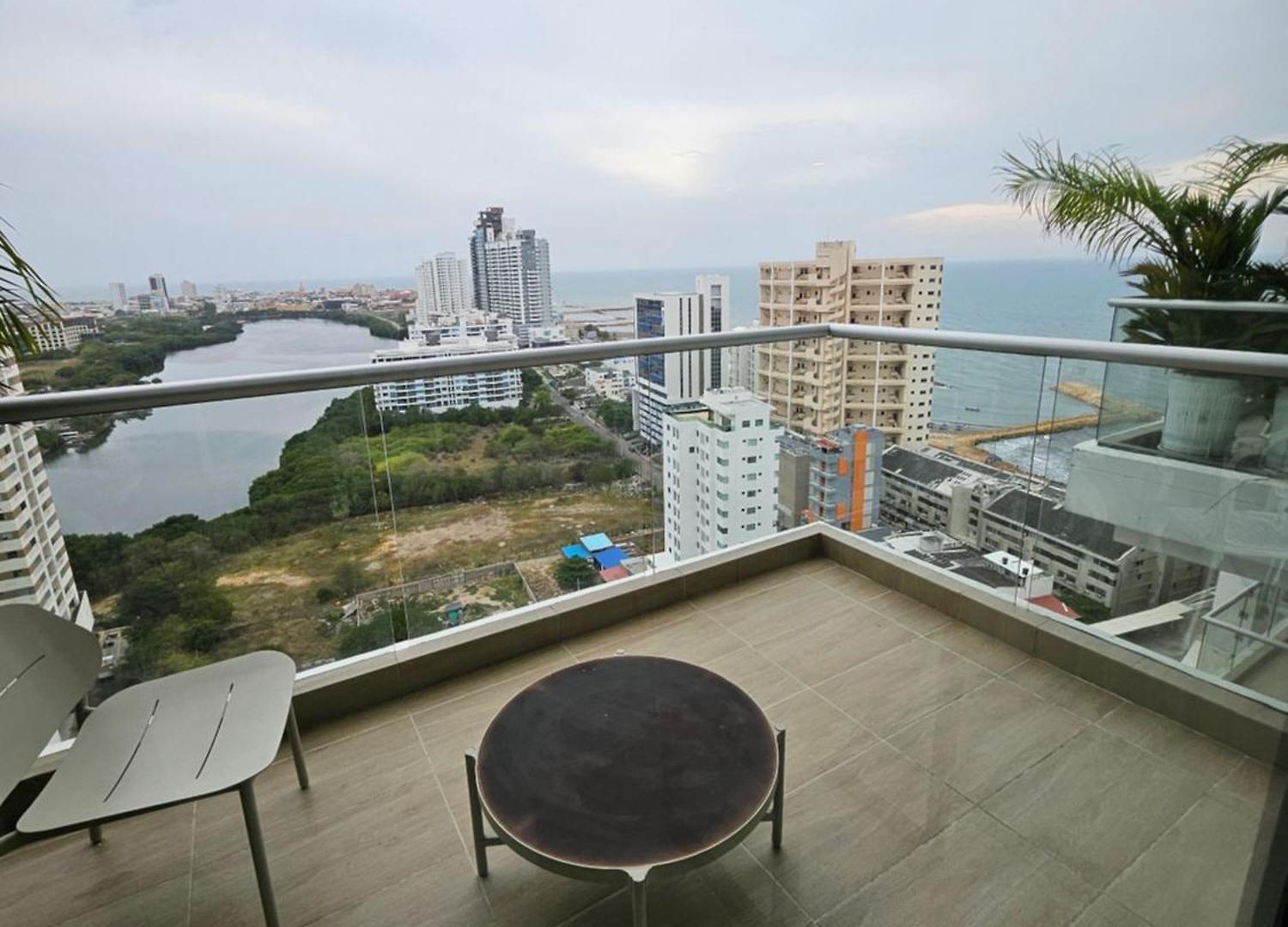 Duplex Con Vista Atardecer Mágico En El Mar Caribe