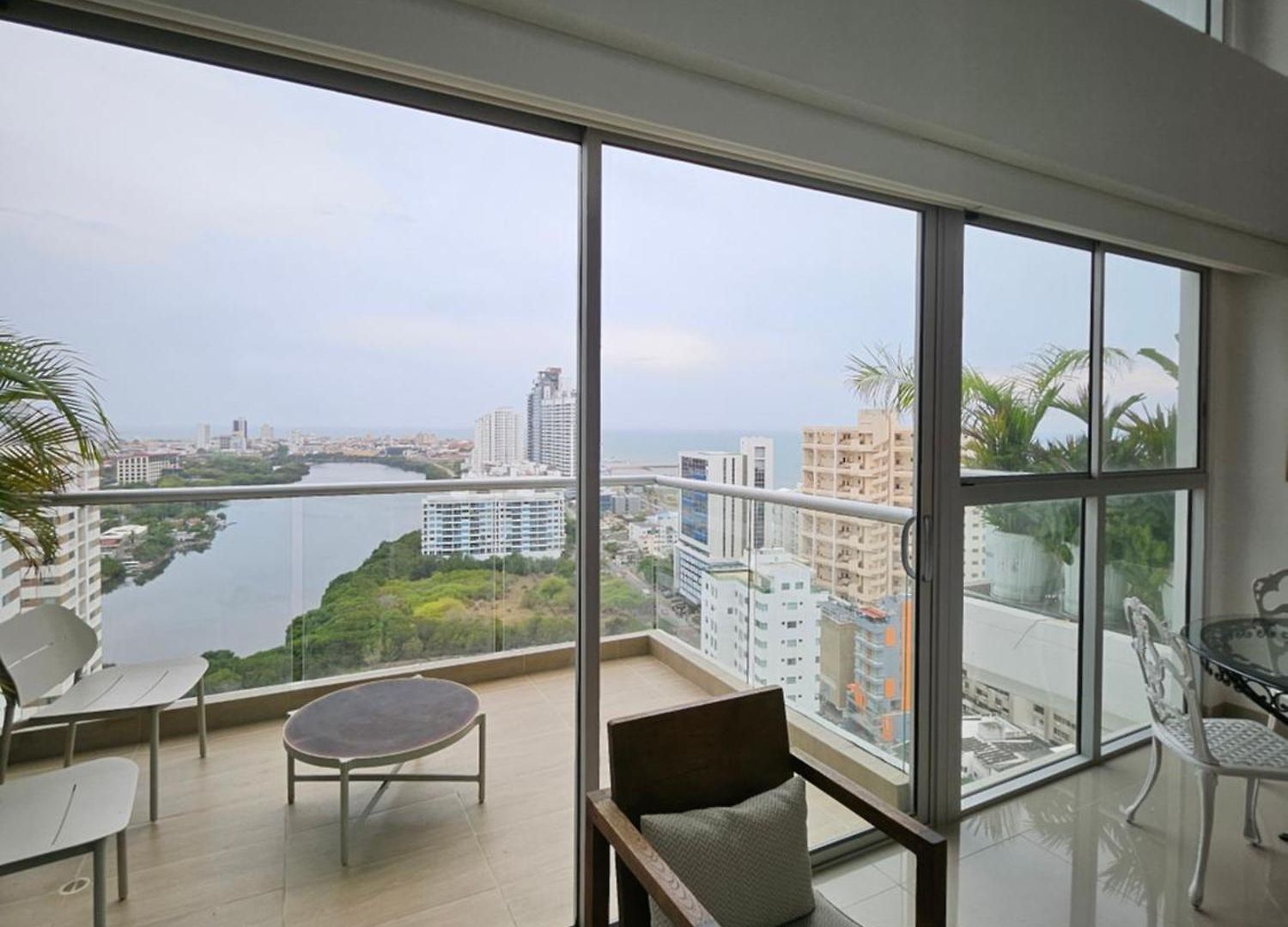 Duplex Con Vista Atardecer Mágico En El Mar Caribe * Cartagena