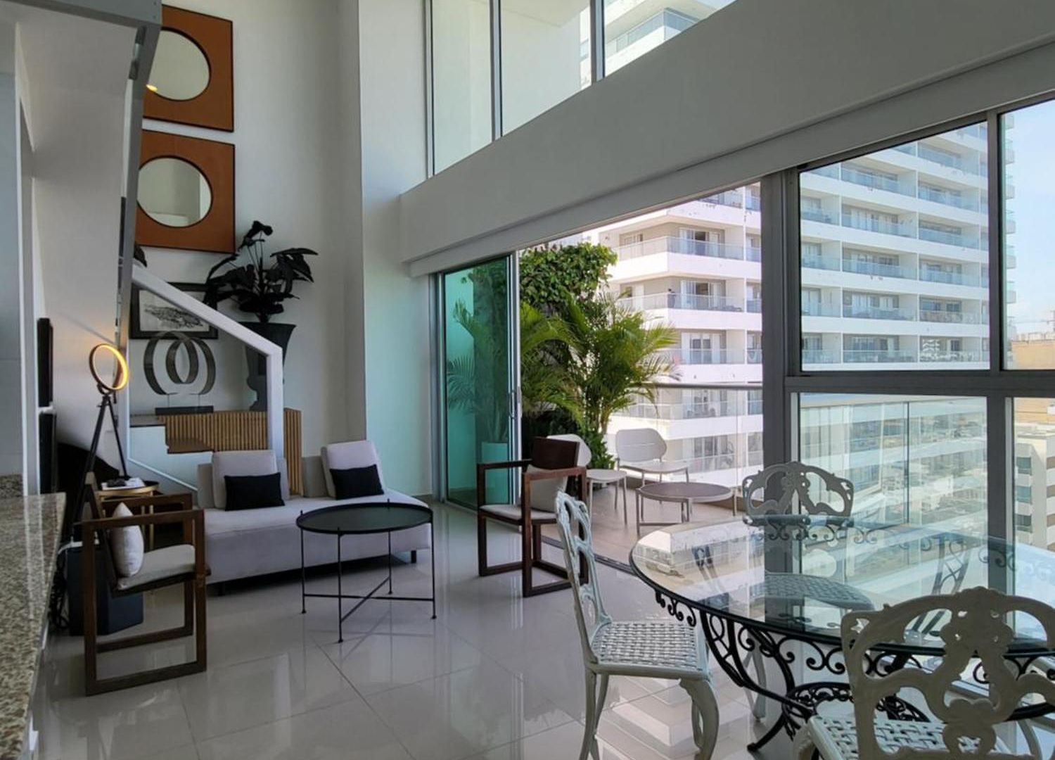 Apartamento Duplex Con Vista Atardecer Mágico En El Mar Caribe