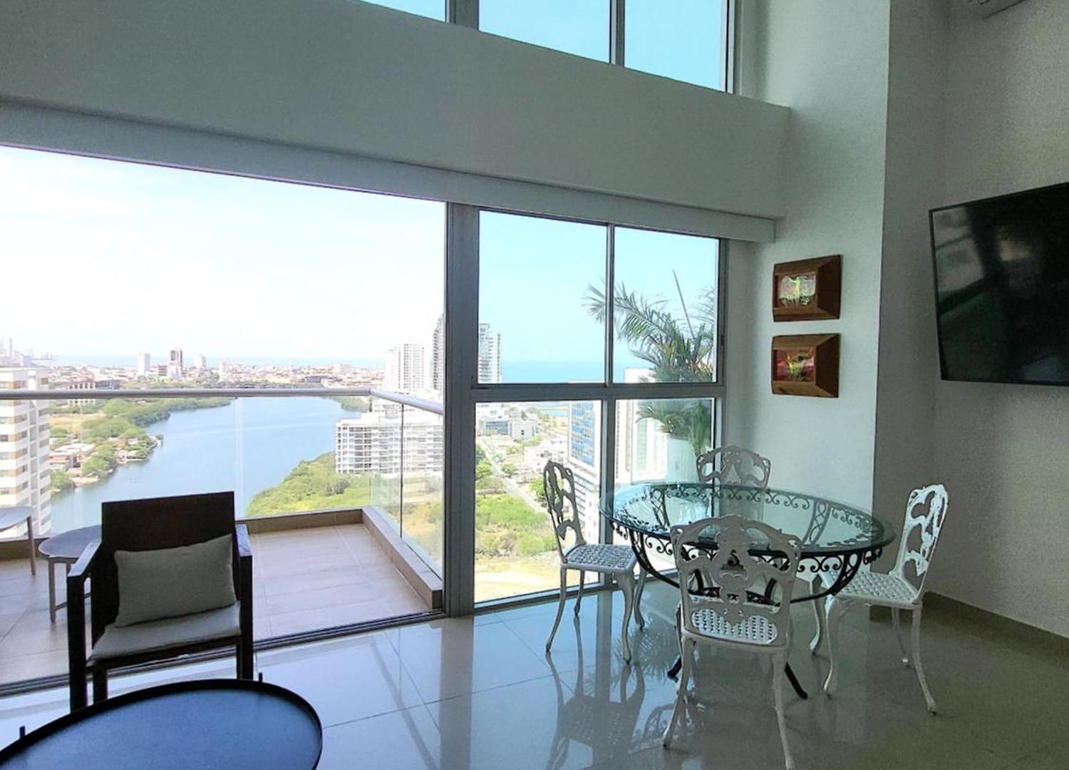Duplex Con Vista Atardecer Mágico En El Mar Caribe *
