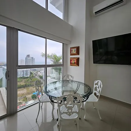 Duplex Con Vista Atardecer Mágico En El Mar Caribe Apartamento