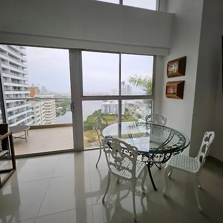 Apartamento Duplex Con Vista Atardecer Mágico En El Mar Caribe
