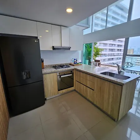 Duplex Con Vista Atardecer Mágico En El Mar Caribe Apartamento Cartagena