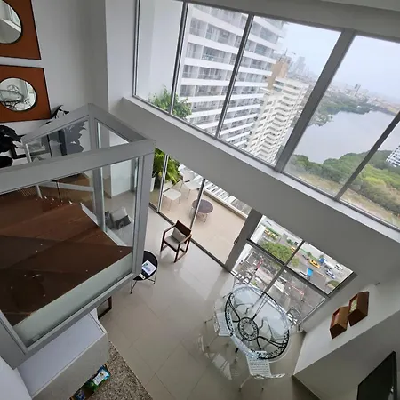 Apartamento Duplex Con Vista Atardecer Mágico En El Mar Caribe