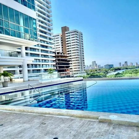Duplex Con Vista Atardecer Mágico En El Mar Caribe * Cartagena
