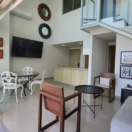 Duplex Con Vista Atardecer Mágico En El Mar Caribe Cartagena