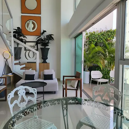 Duplex Con Vista Atardecer Mágico En El Mar Caribe Apartamento