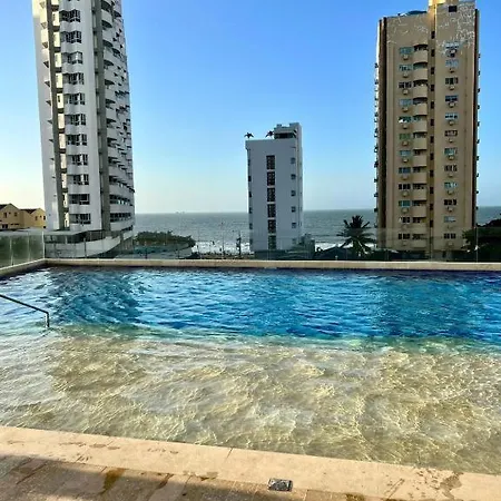 Apartamento Duplex Con Vista Atardecer Mágico En El Mar Caribe Cartagena