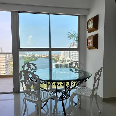 Apartamento Duplex Con Vista Atardecer Mágico En El Mar Caribe