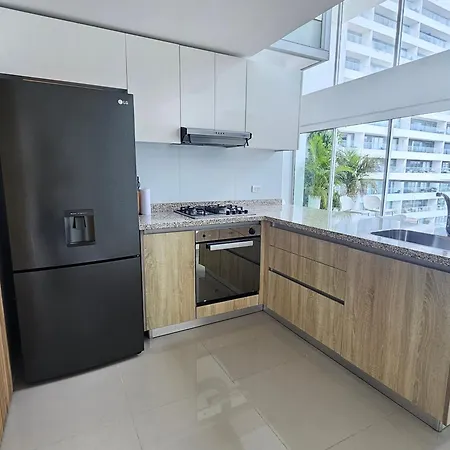 Duplex Con Vista Atardecer Mágico En El Mar Caribe Apartamento *