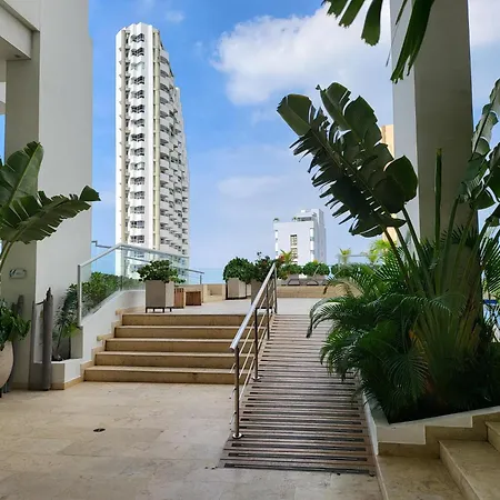 Apartamento Duplex Con Vista Atardecer Mágico En El Mar Caribe Cartagena