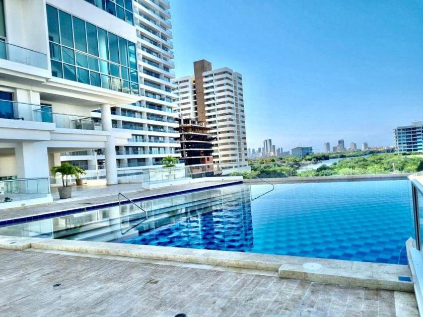 Duplex De Lujo Nuevo Con Vista Increible Al Centro Y La Playa Apartamento Cartagena