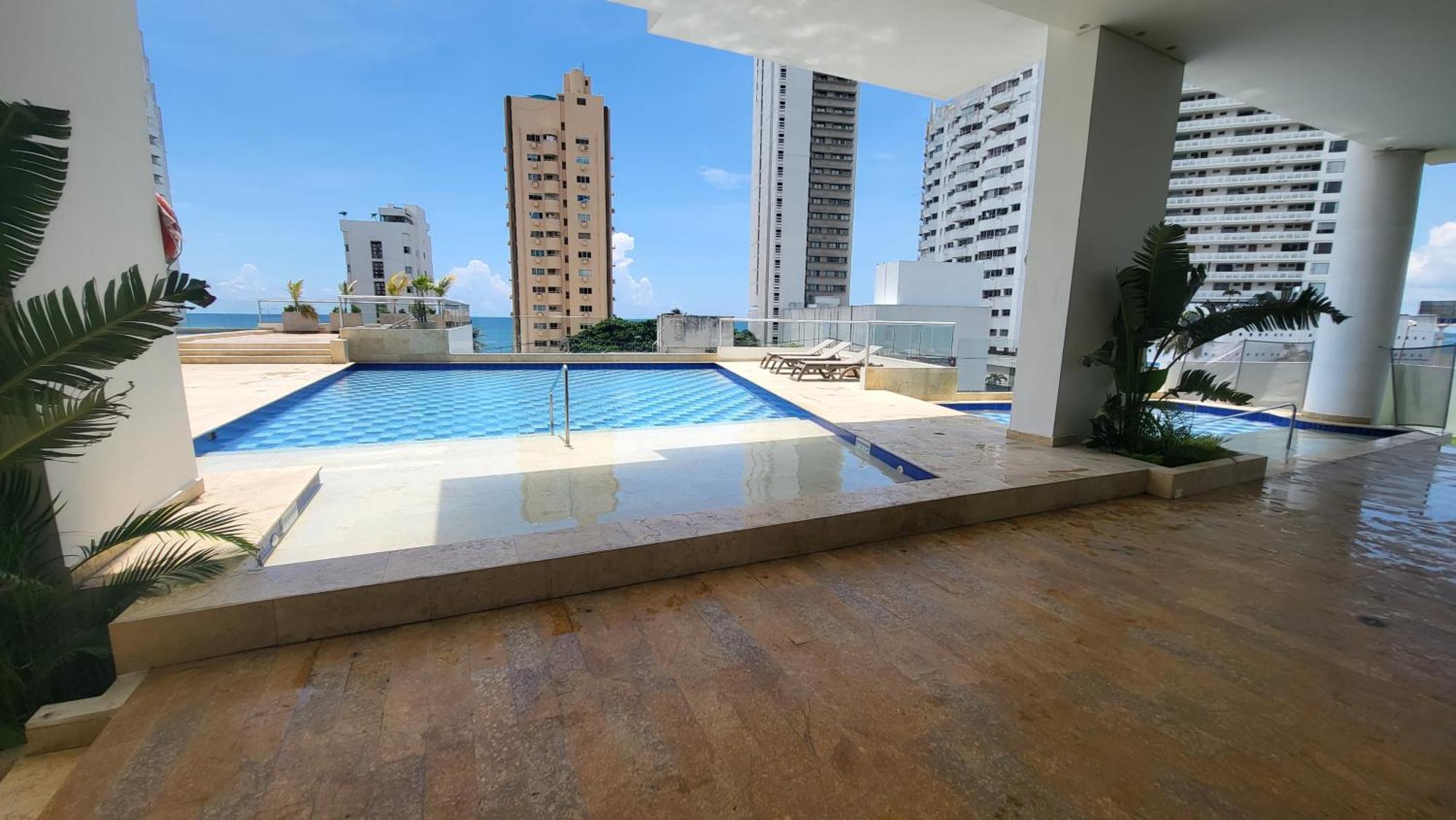 Duplex De Lujo Nuevo Con Vista Increible Al Centro Y La Playa * Cartagena